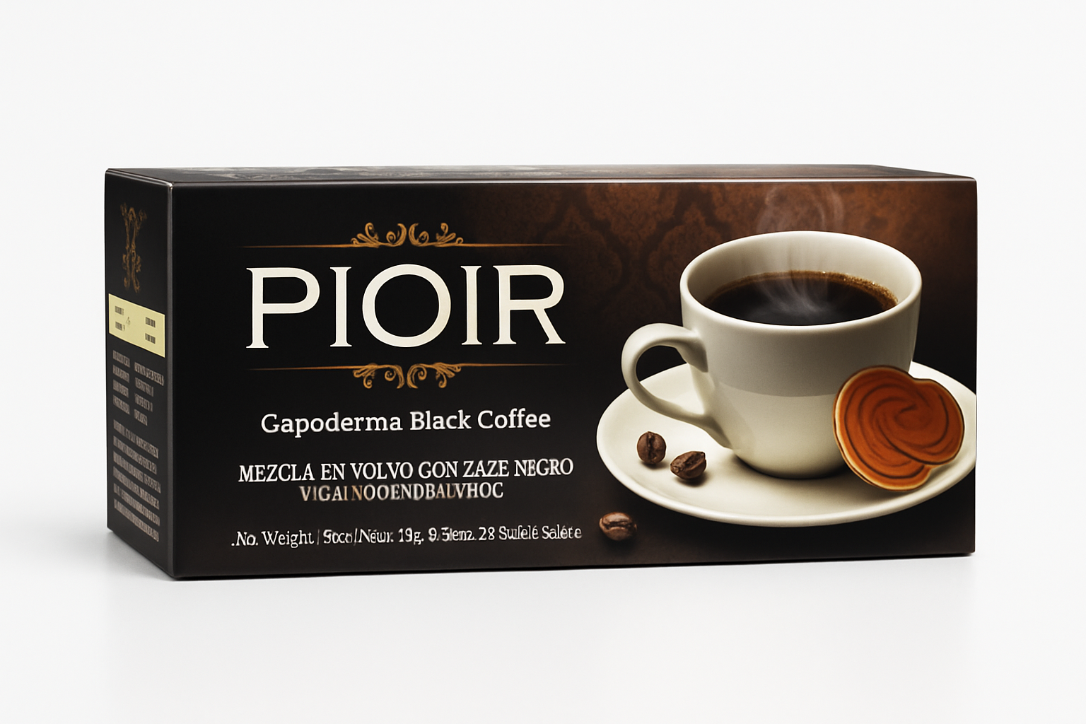 Pioir black coffee Ecuador